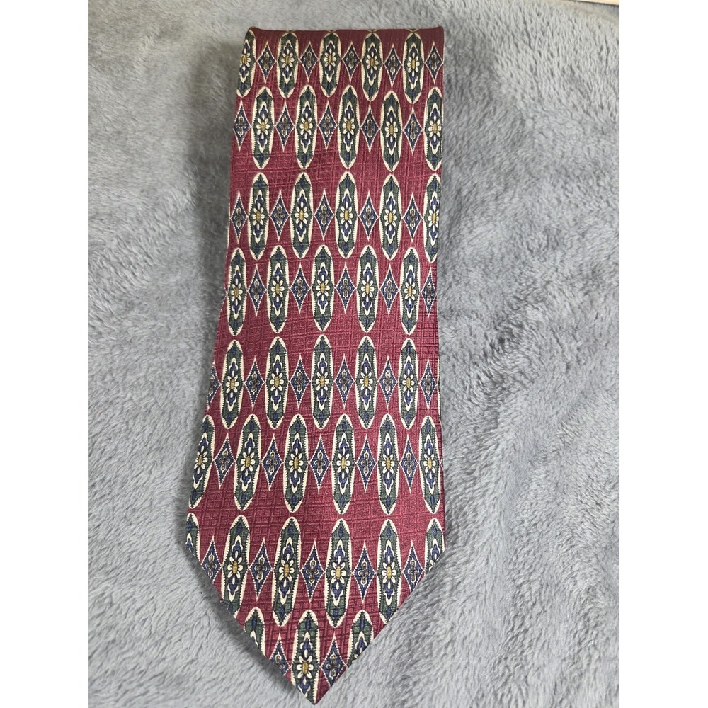 Retro Meeting Street Men's Neck Tie Geometric Classy Sexy Silk 4/58